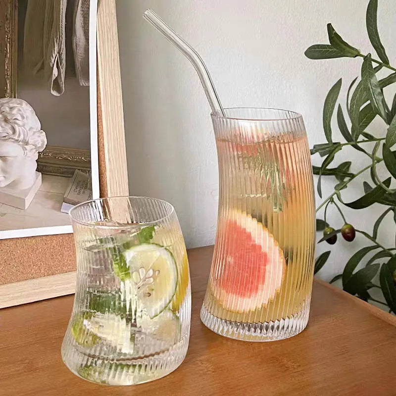 Dlight Decor Irregular Glass Mug 325ml or 500ml Dlight Decor