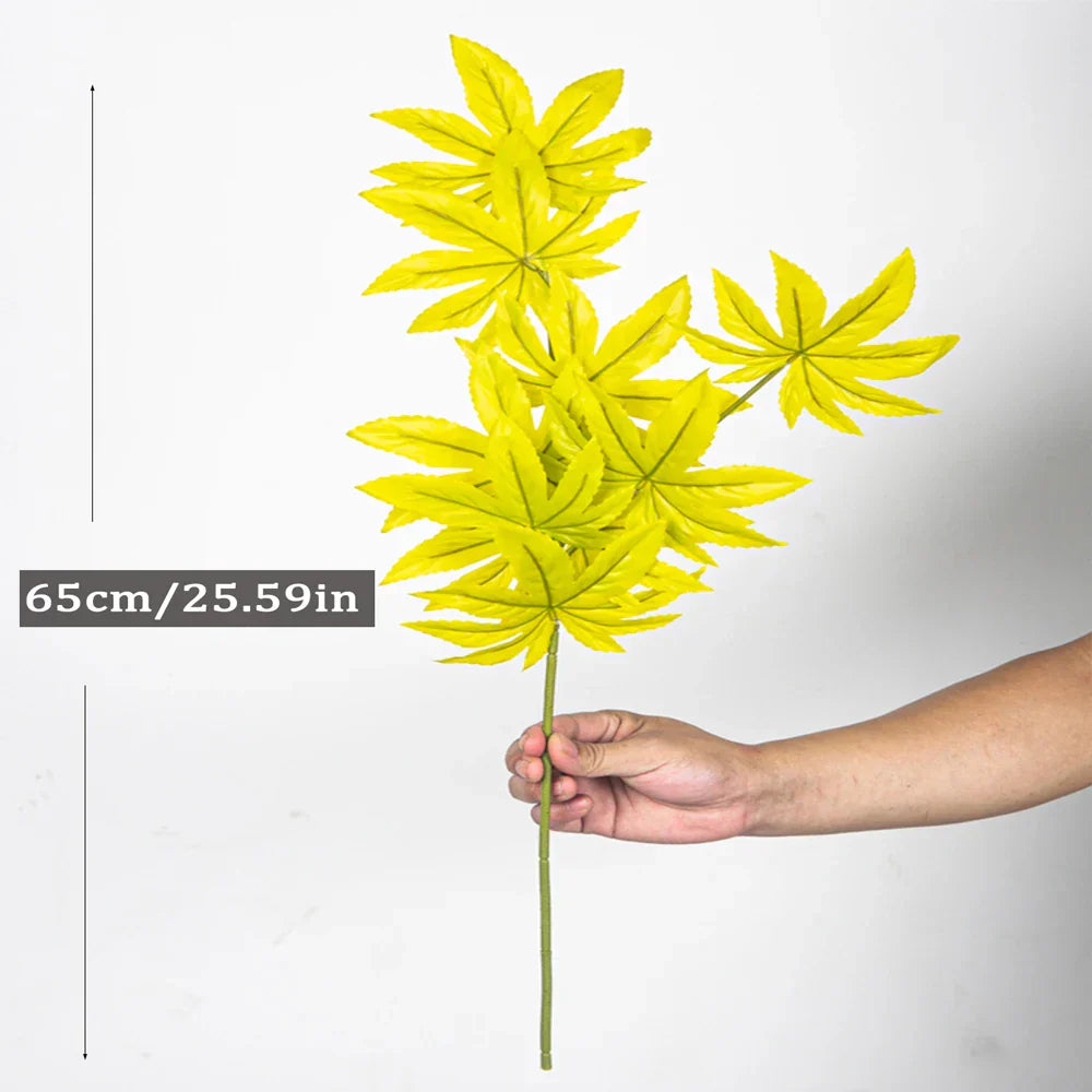 Dlight Decor 77cm Autumn Maple Leaf Branch for Fall Display Dlight Decor