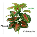 Dlight Decor 75cm Monstera Tree Branch with 24 Tropical Leaves Dlight Decor