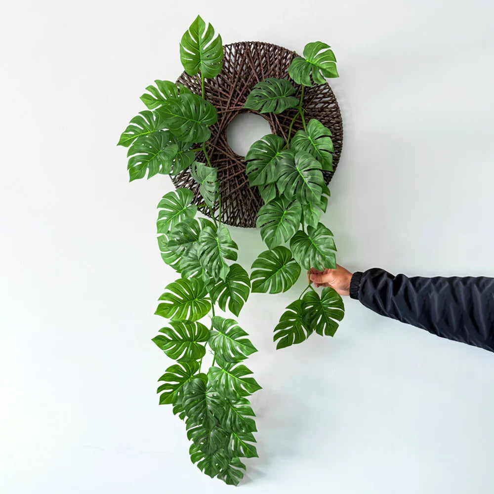 Dlight Decor 180cm Hanging Monstera Vine with Turtle Leaves Dlight Decor