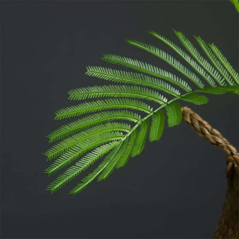 Dlight Decor 88cm Tropical Palm Fern Branch with Real Touch Leaves Dlight Decor