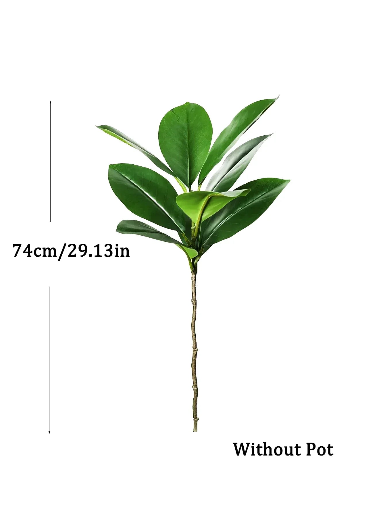 Dlight Decor 140cm Banyan Tree with Real Touch Fiddle Leaves for Home and Office Decor Dlight Decor