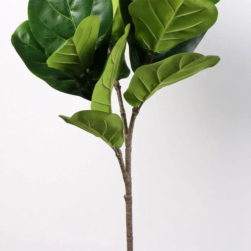 Dlight Decor 113cm Tropical Ficus Tree with Rubber Style Leaves Dlight Decor