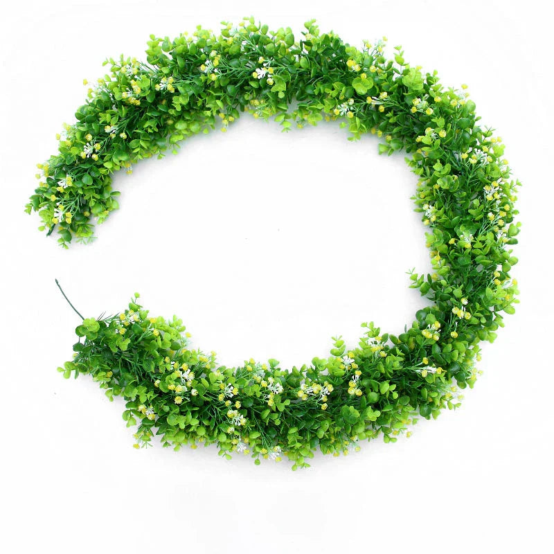 Dlight Decor Eucalyptus Vines with Babysbreath for Wall and Event Decor Dlight Decor