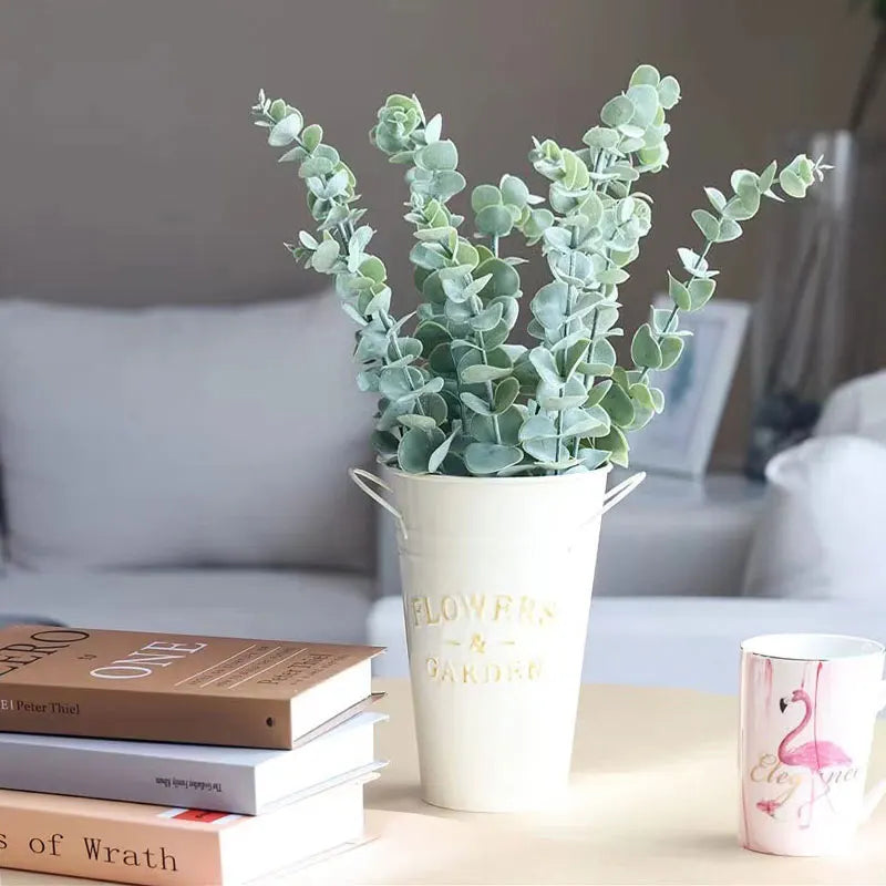 Dlight Decor 42cm Eucalyptus Branches with Money Leaves Set Dlight Decor