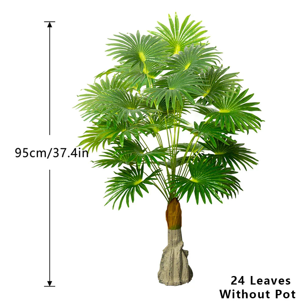 Dlight Decor Large Palm Tree 55 to 95cm Tropical Plant Dlight Decor