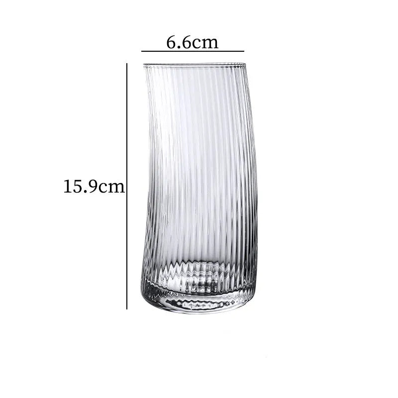 Dlight Decor Irregular Glass Mug 325ml or 500ml Dlight Decor