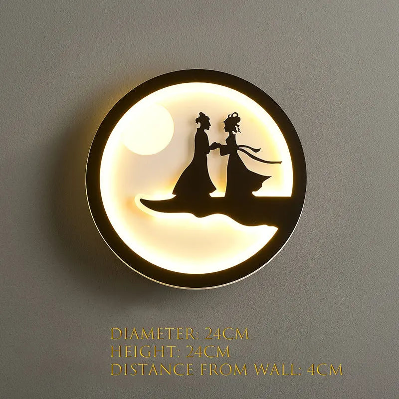 Dlight Decor Nordic Character Glow Wall Lamp Dlight Decor