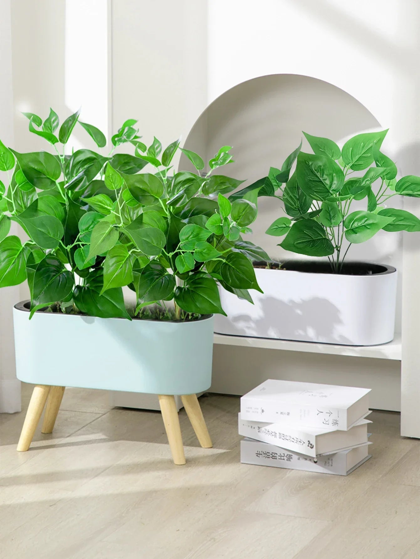 Dlight Decor 50cm Scindapsus Green Plant for Indoor Floor Display Dlight Decor