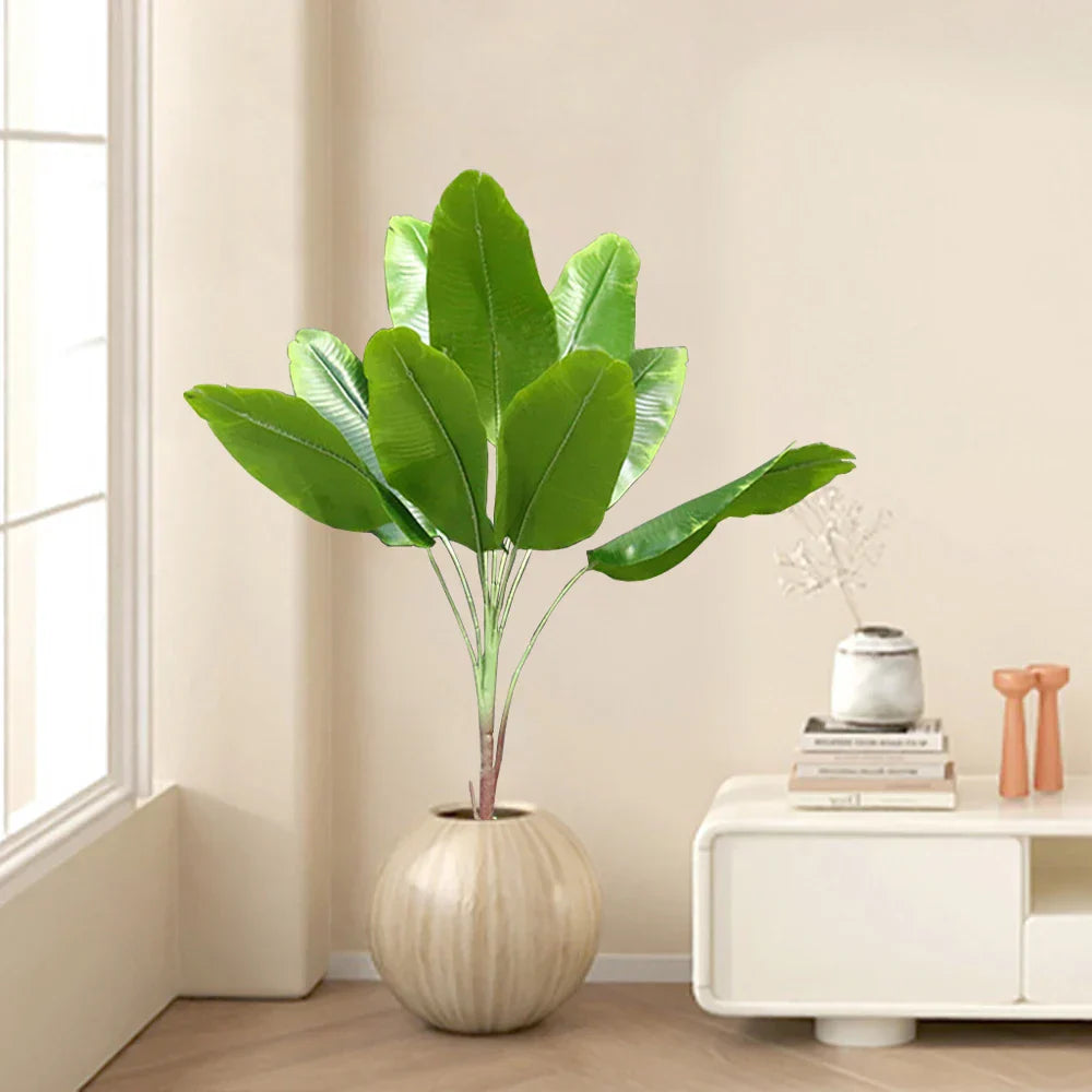 Dlight Decor 78cm Tall Tropical Monstera Plant with Banana Leaves Dlight Decor