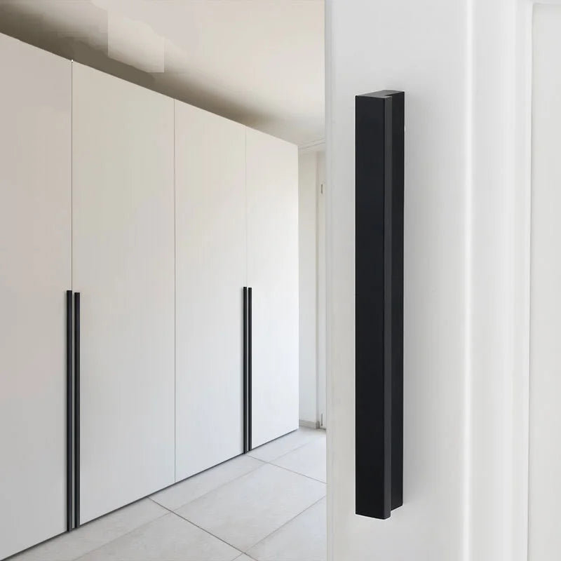 Modern Long T-Bar Aluminum Cabinet Handles – Brushed Gold, Silver, and Black Pulls for Drawers and Cupboards (700-1200mm) Dlight Decor