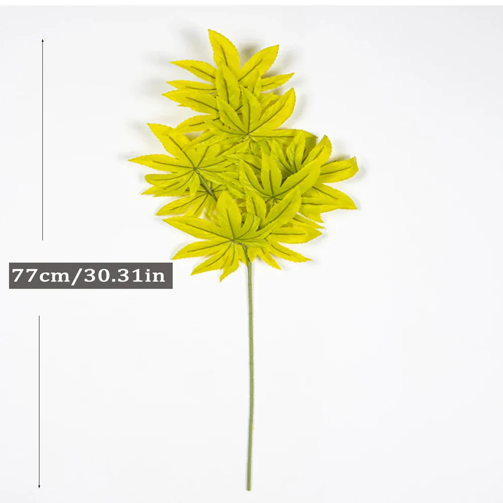 Dlight Decor 77cm Autumn Maple Leaf Branch for Fall Display Dlight Decor