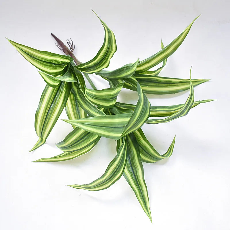 Dlight Decor 43cm Dracaena Air Grass Branch with Bamboo Leaves for Desktop Decor Dlight Decor