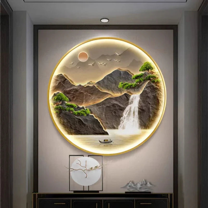 Dlight Decor Luxury Glow Round Wall Light for Interiors Dlight Decor