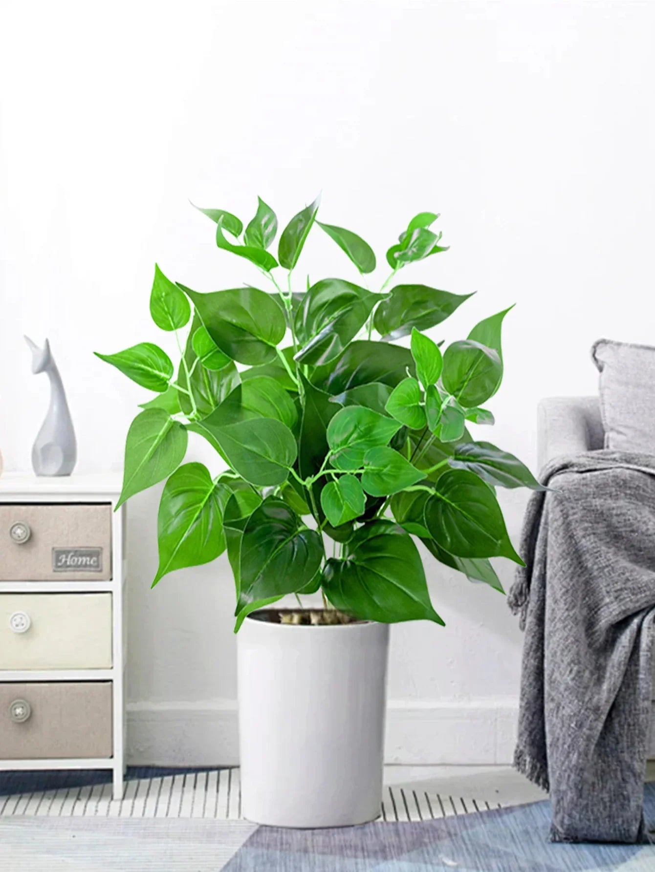 Dlight Decor 50cm Scindapsus Green Plant for Indoor Floor Display Dlight Decor