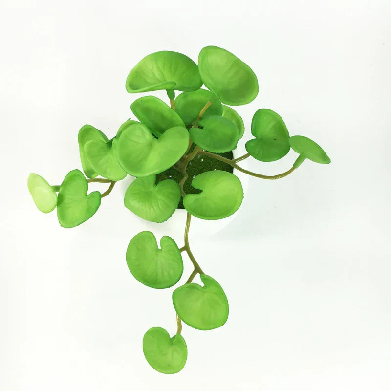 Dlight Decor 15cm Lucky Grass Foliage Bouquet for Home and Bonsai Decor Dlight Decor