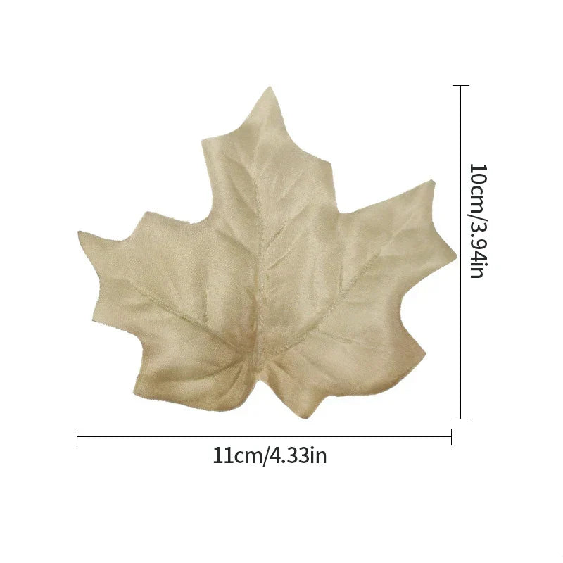 Dlight Decor 12pcs Autumn Maple Leaves for Christmas and Seasonal Decor Dlight Decor