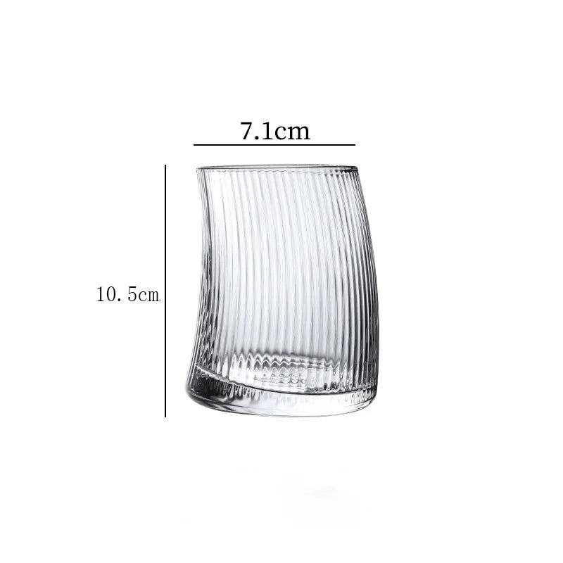 Dlight Decor Irregular Glass Mug 325ml or 500ml Dlight Decor