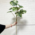 Dlight Decor 90cm Monstera Branch with Tropical Turtle Leaves Dlight Decor