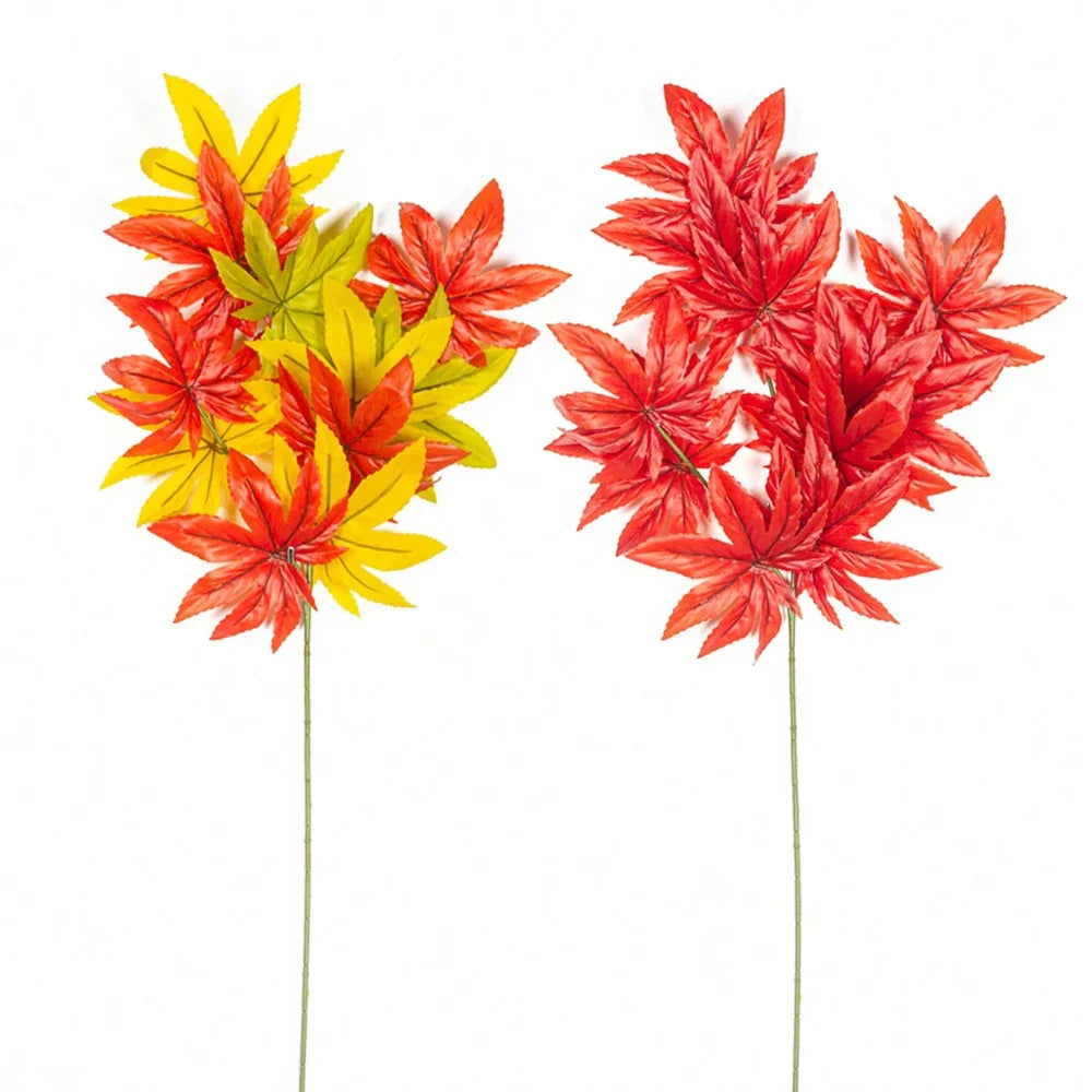 Dlight Decor 77cm Autumn Maple Leaf Branch for Fall Display Dlight Decor