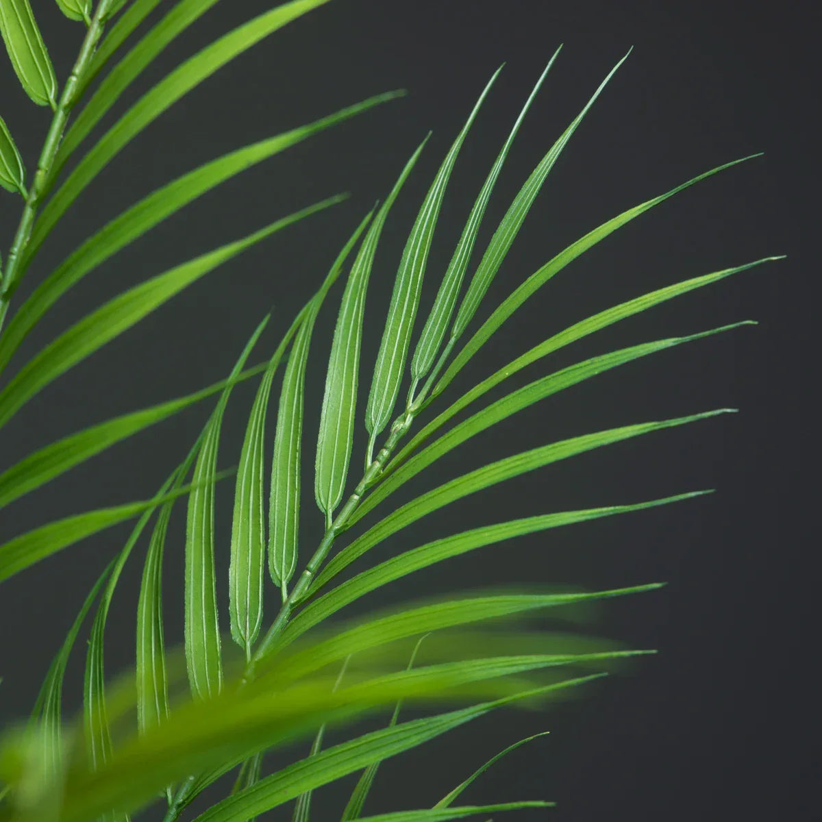 Dlight Decor 88cm Tropical Palm Fern Branch with Real Touch Leaves Dlight Decor