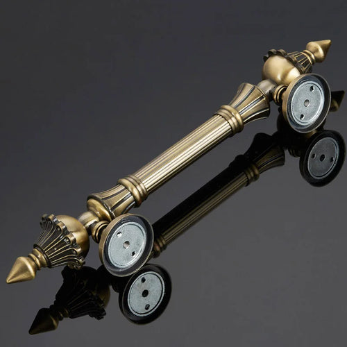 Antique Bronze Zinc Alloy Door Pull – Elegant Long Handle for Glass, Wooden, or Alloy Doors (280-550mm) Dlight Decor