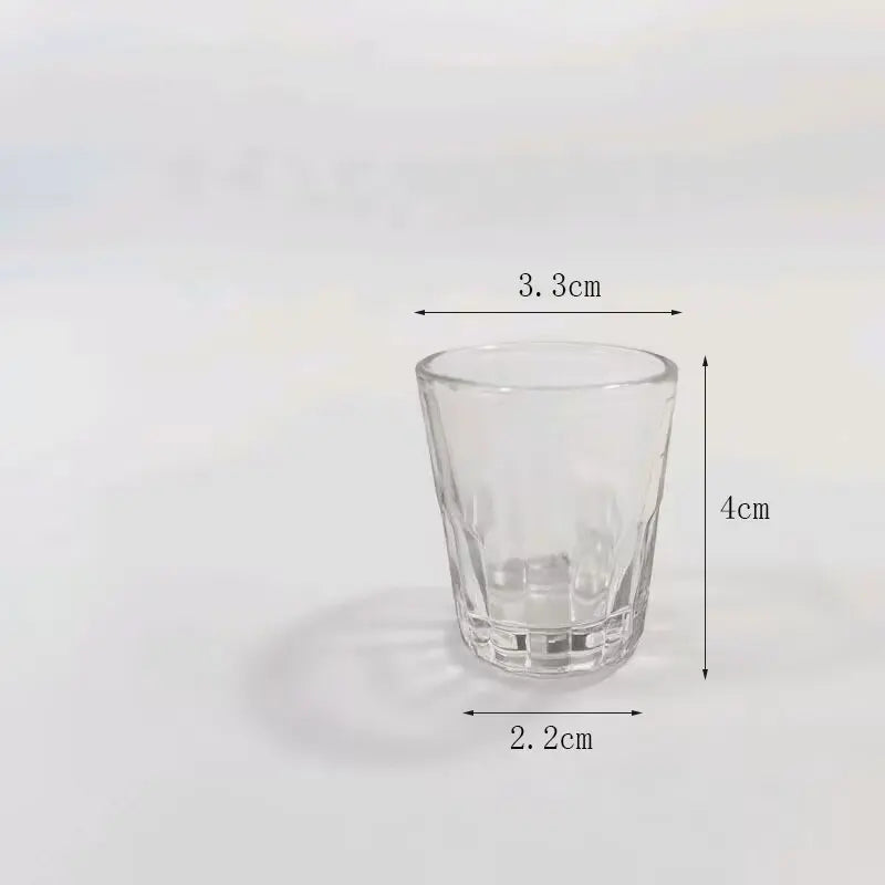 Dlight Decor 6pc Mini One-Sip Glass Set for Tea & Wine Dlight Decor
