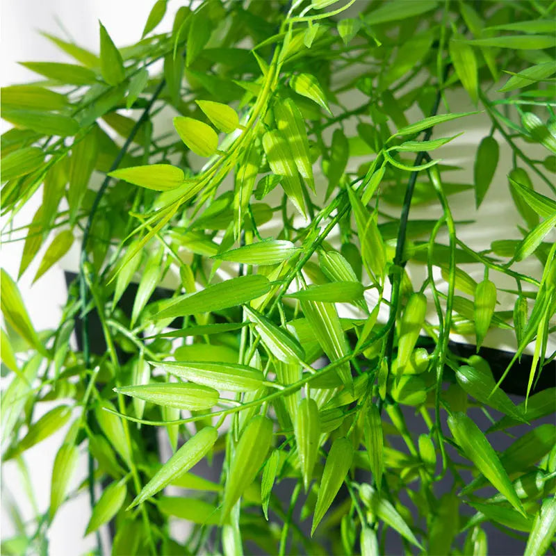 Dlight Decor 105cm Hanging Bamboo Leaf Vine for Garden and Home Wall Decor Dlight Decor
