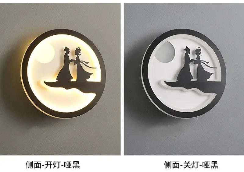 Dlight Decor Nordic Character Glow Wall Lamp Dlight Decor
