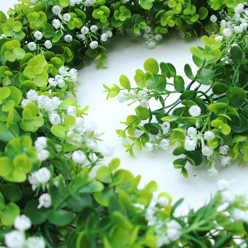 Dlight Decor Eucalyptus Vines with Babysbreath for Wall and Event Decor Dlight Decor