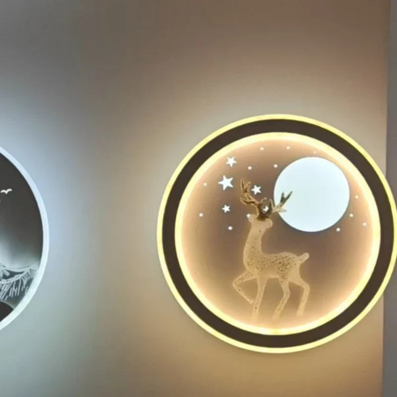 Dlight Decor Nordic Character Glow Wall Lamp Dlight Decor