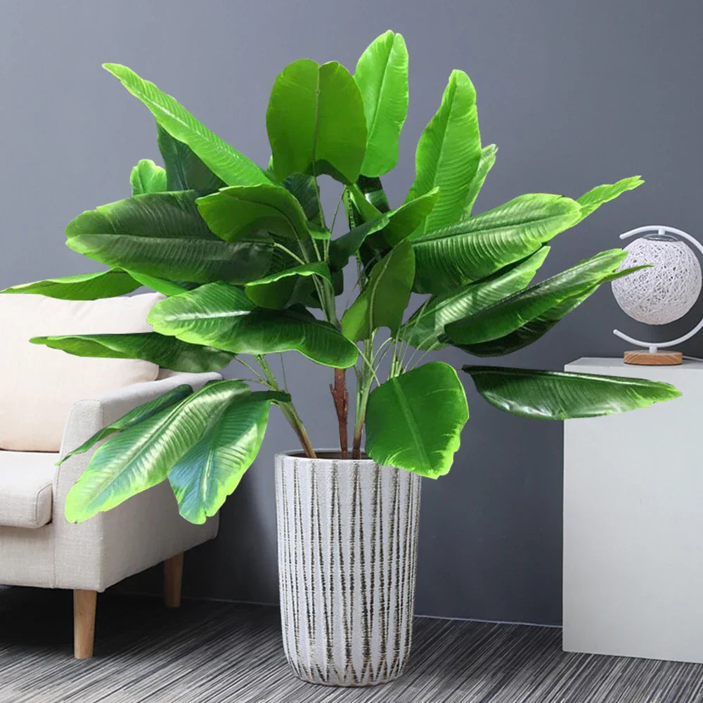Dlight Decor 78cm Tall Tropical Monstera Plant with Banana Leaves Dlight Decor