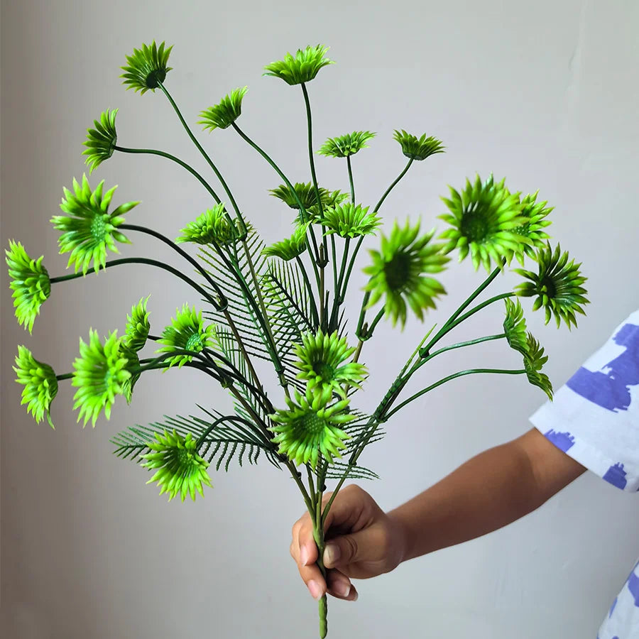 Dlight Decor 37cm Eucalyptus Money Plant Branch for Home and Garden Decor Dlight Decor