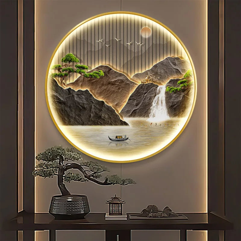 Dlight Decor Luxury Glow Round Wall Light for Interiors Dlight Decor