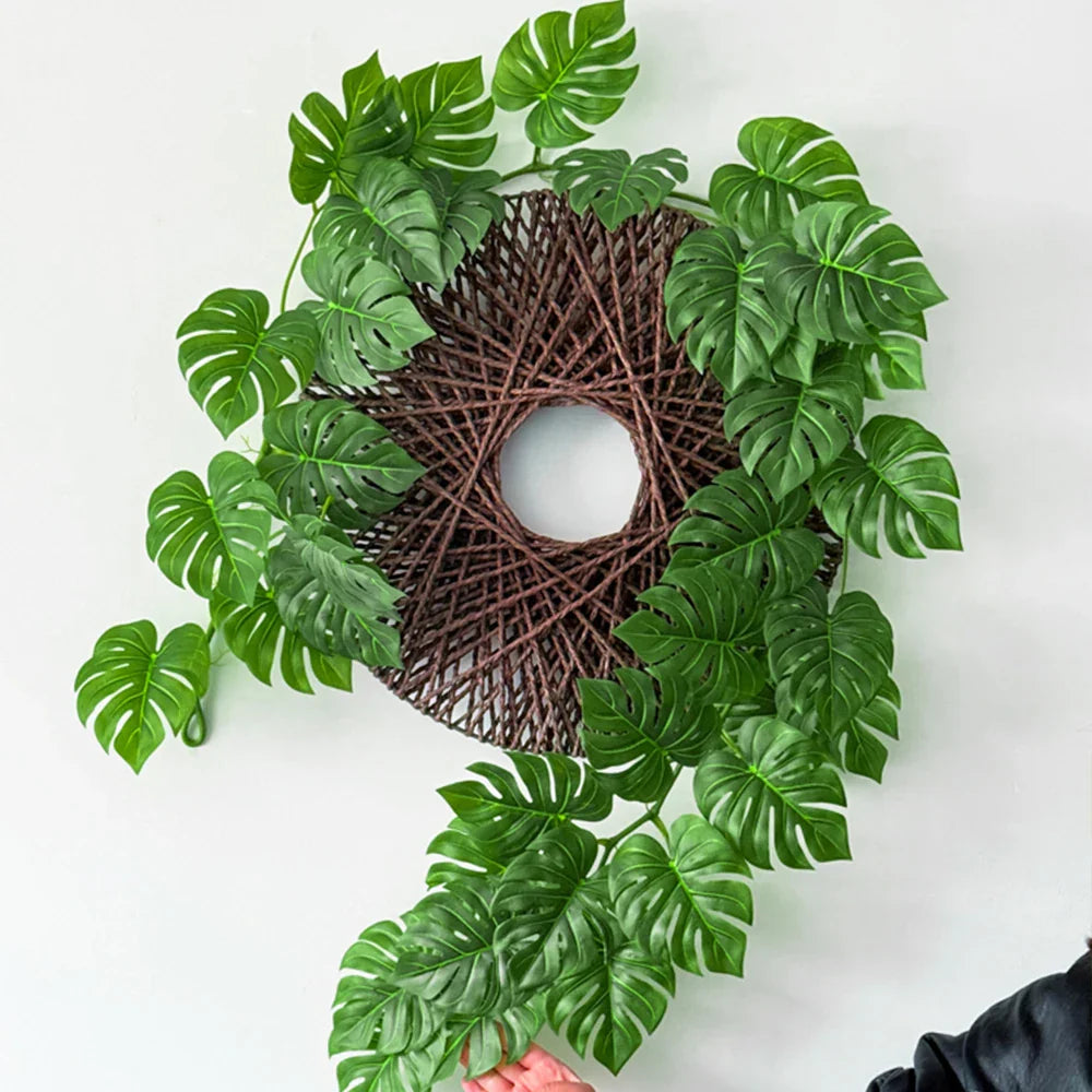 Dlight Decor 180cm Hanging Monstera Vine with Turtle Leaves Dlight Decor