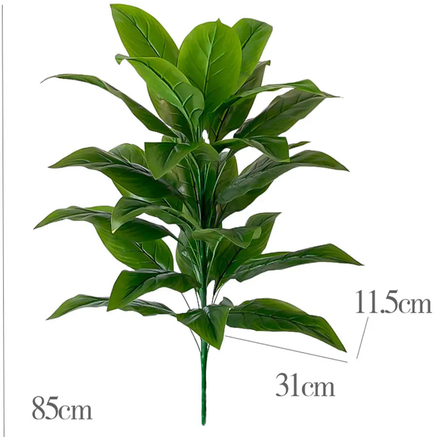 Dlight Decor Tropical Plant Branch for Home and Garden Display Dlight Decor