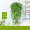 Dlight Decor 75cm Hanging Golden Bell Willow Vine with 5 Forks for Wall and Garden Decor Dlight Decor