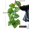 Dlight Decor 180cm Hanging Monstera Vine with Turtle Leaves Dlight Decor