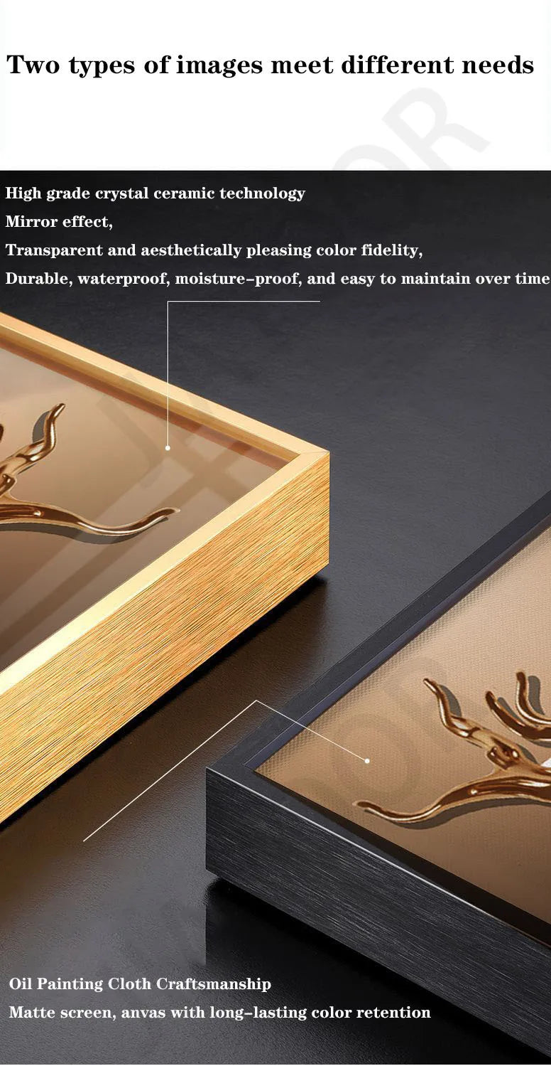 Dlight Decor Reindeer Wall Glow for Luxe Entry Spaces Dlight Decor