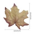 Dlight Decor 12pcs Autumn Maple Leaves for Christmas and Seasonal Decor Dlight Decor