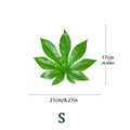 Dlight Decor 5 or 10pcs Tropical Fatsia Monstera Leaves for Table and Home Decor Dlight Decor