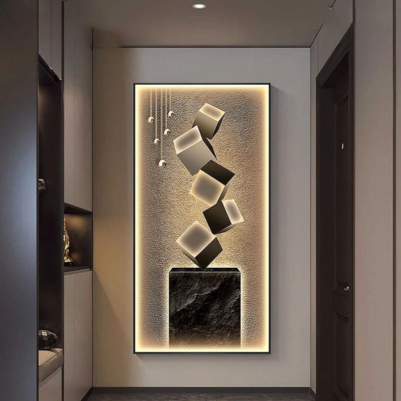 Dlight Decor Crystal Wall Art Glow Lamp for Interiors Dlight Decor