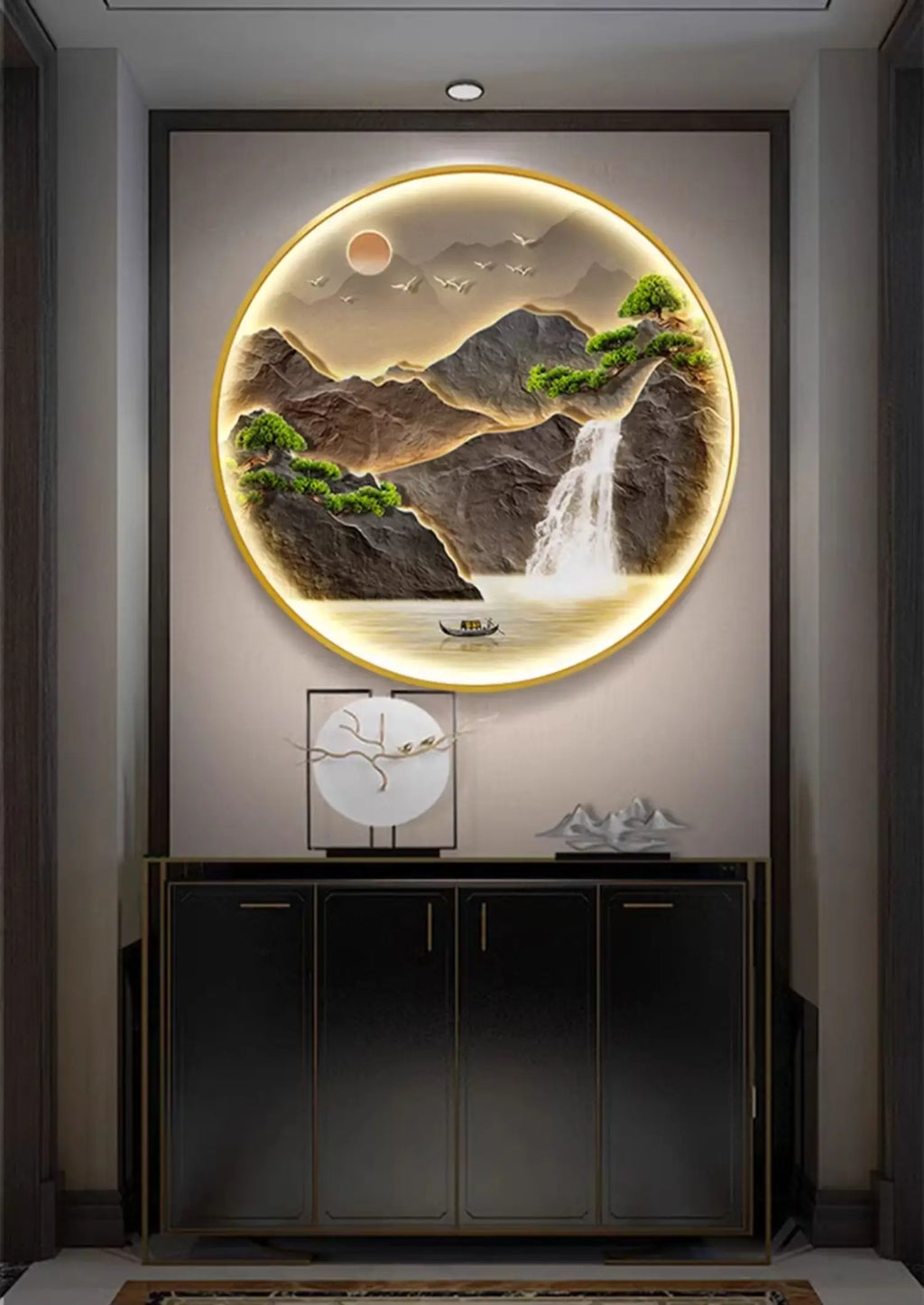 Dlight Decor Luxury Glow Round Wall Light for Interiors Dlight Decor