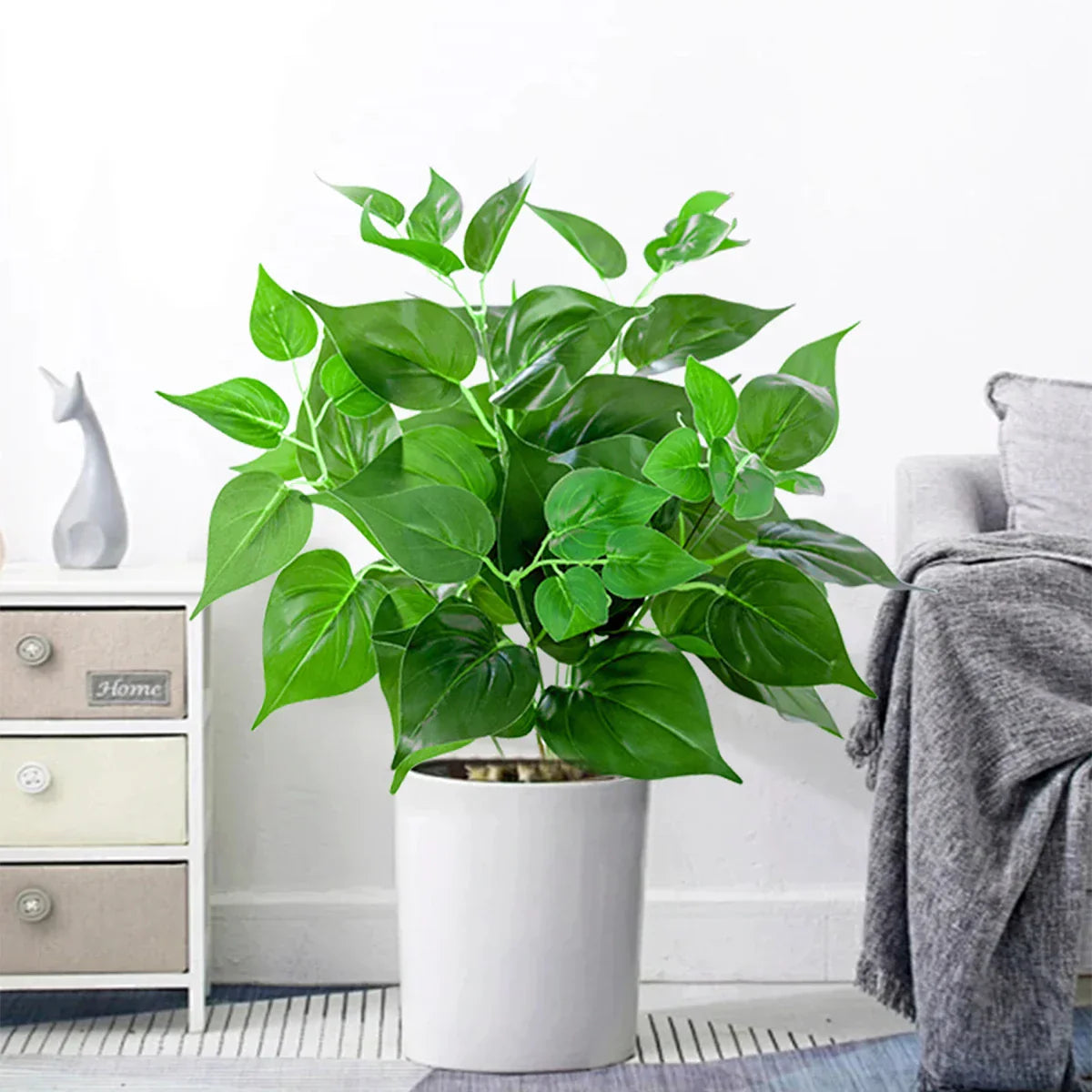 Dlight Decor 50cm Scindapsus Green Plant for Indoor Floor Display Dlight Decor