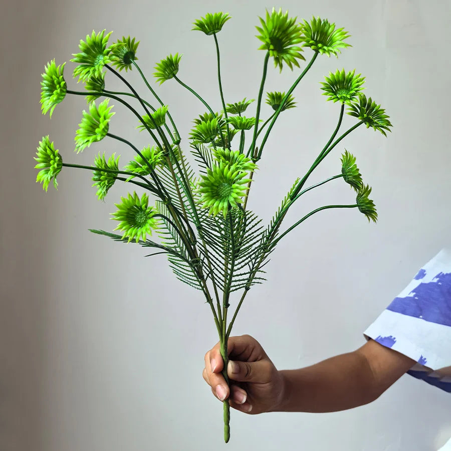 Dlight Decor 37cm Eucalyptus Money Plant Branch for Home and Garden Decor Dlight Decor