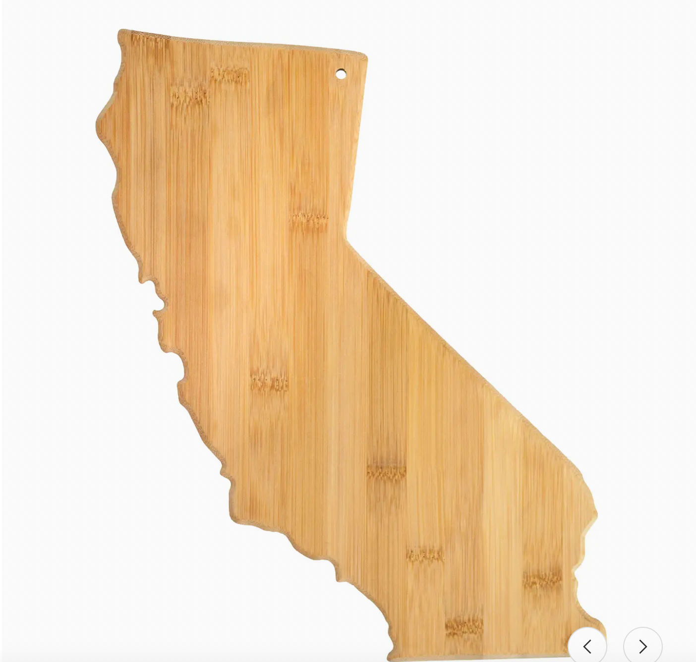 California State-Shaped Bamboo