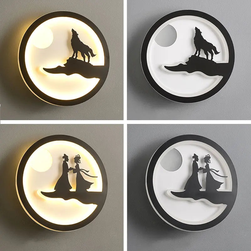 Dlight Decor Nordic Character Glow Wall Lamp Dlight Decor