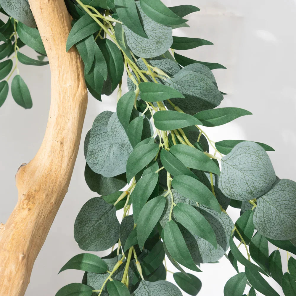 Dlight Decor 200cm Eucalyptus Vine with Willow Leaves for Hanging Decor Dlight Decor