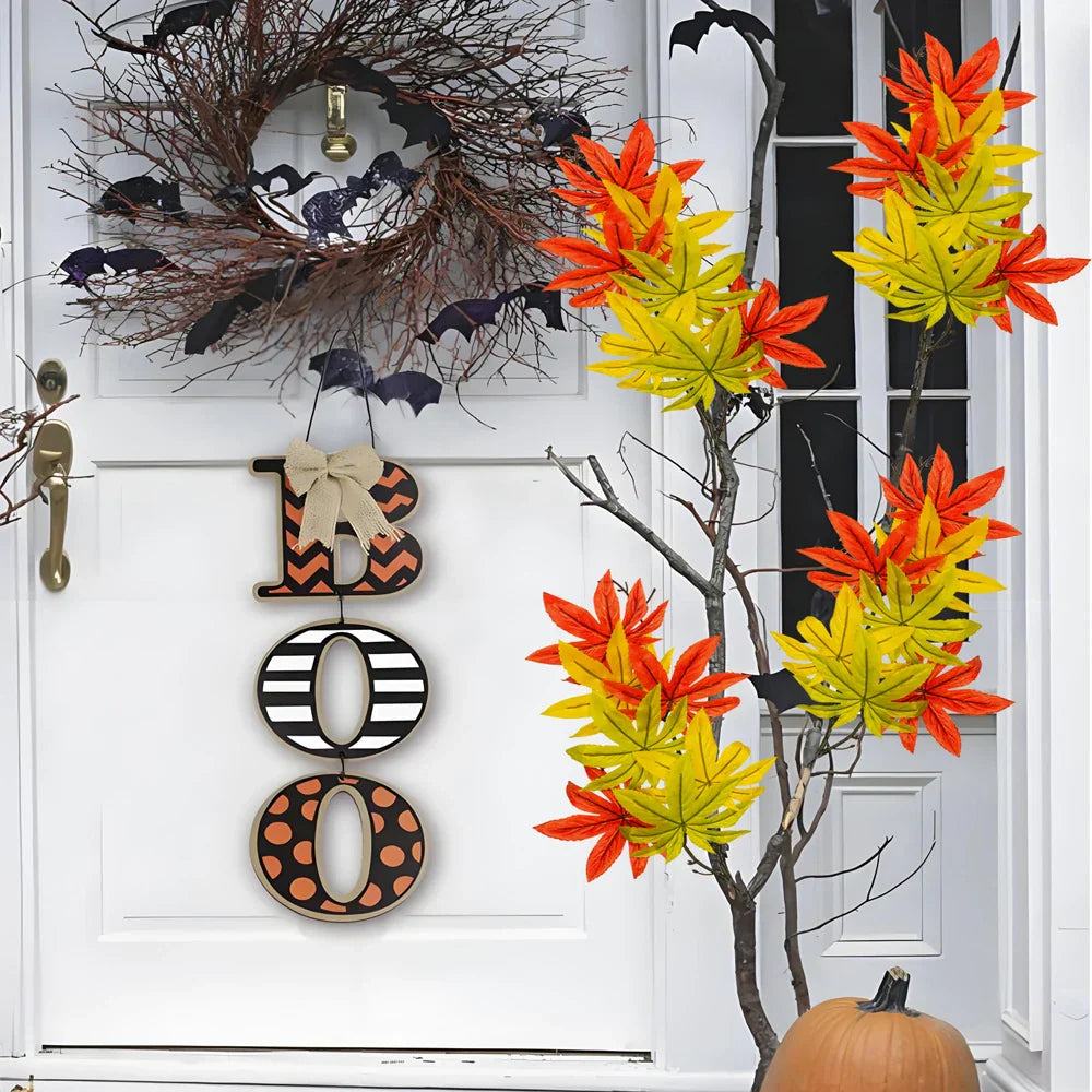 Dlight Decor 77cm Autumn Maple Leaf Branch for Fall Display Dlight Decor
