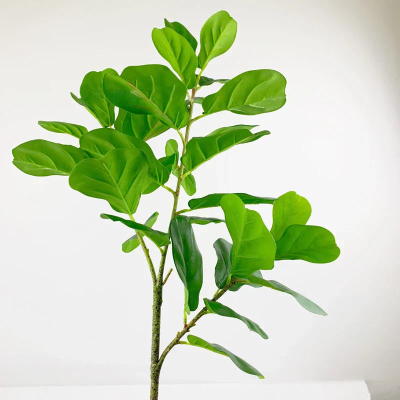Dlight Decor 122cm Large Ficus Tree Branch with Tropical Rubber Leaves Dlight Decor